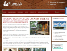 Tablet Screenshot of elyriverside.com